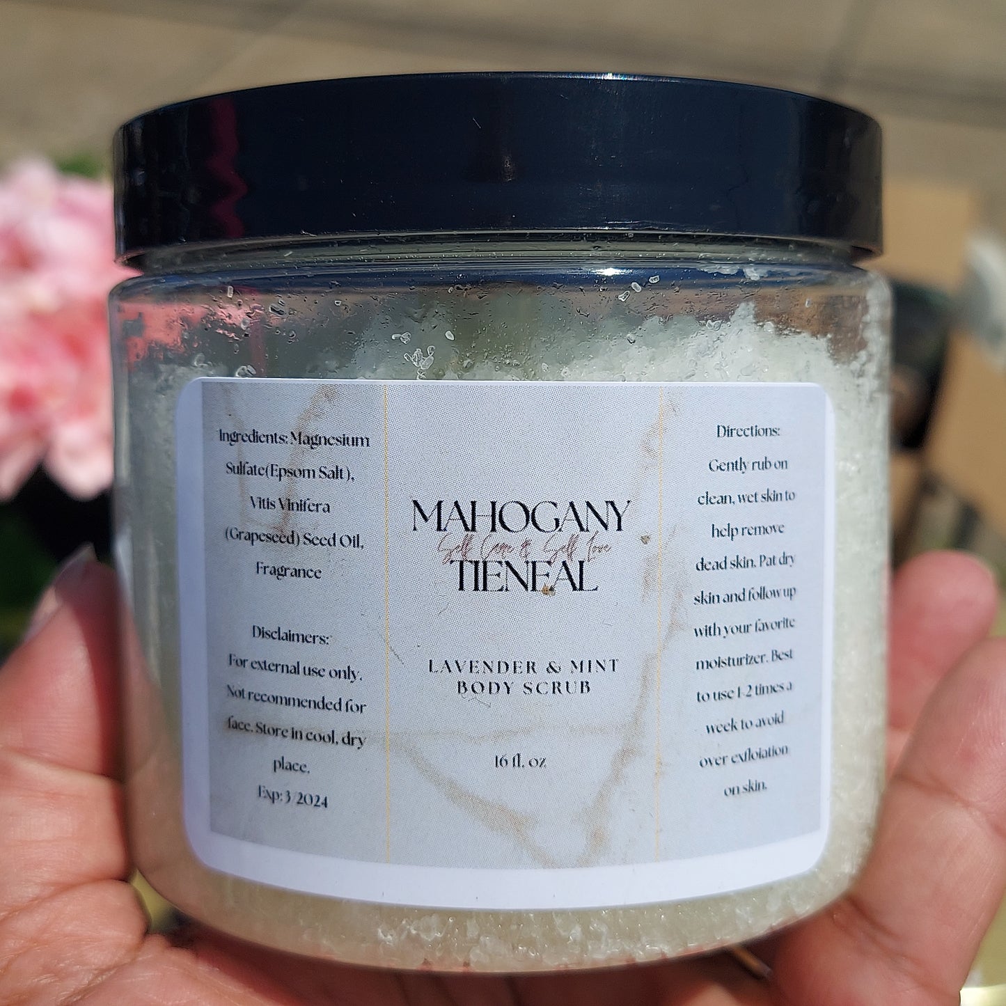 Lavender and Mint Body Scrub