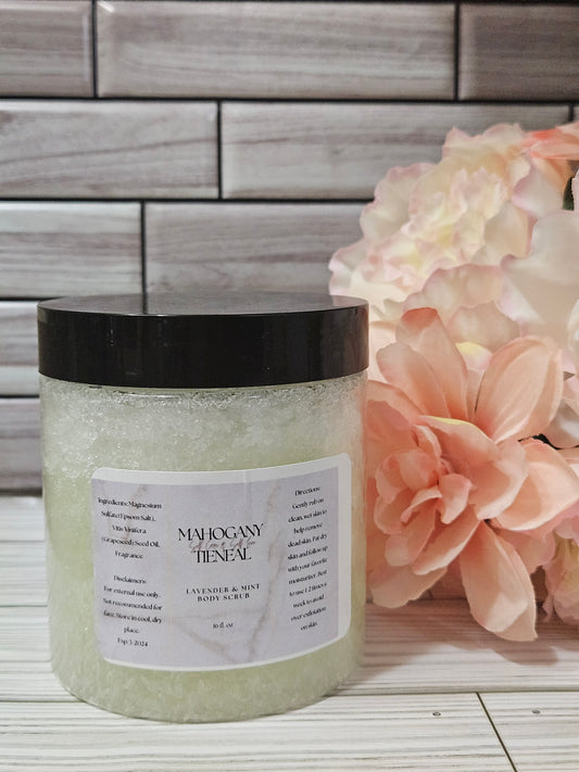 Lavender and Mint Body Scrub