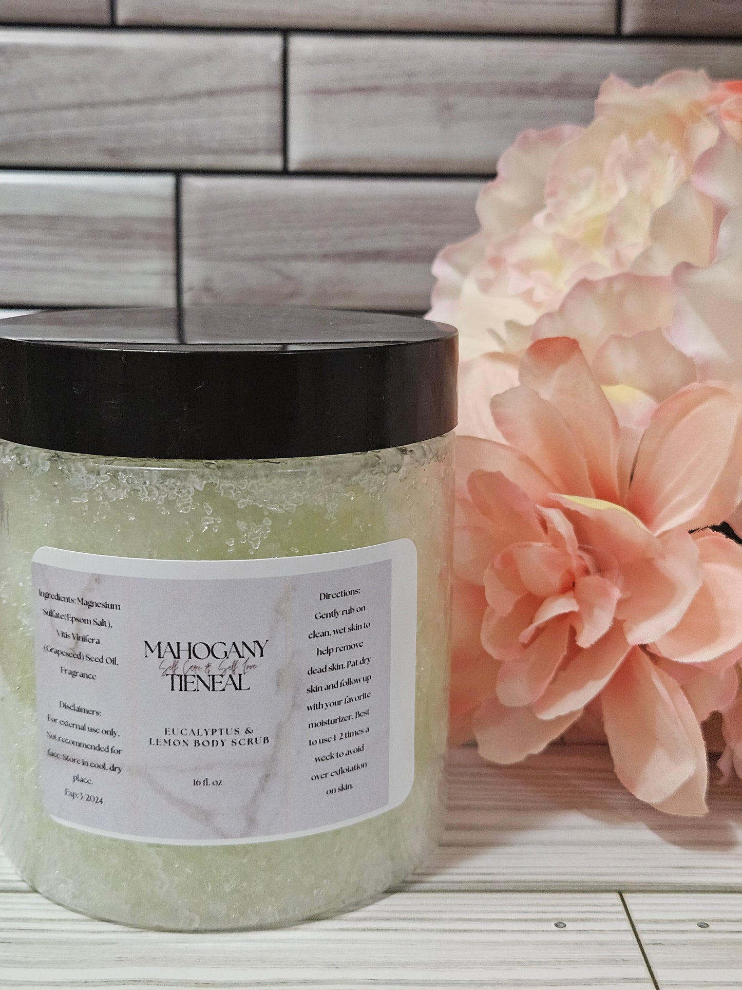 Eucalyptus and Lemon Body Scrub